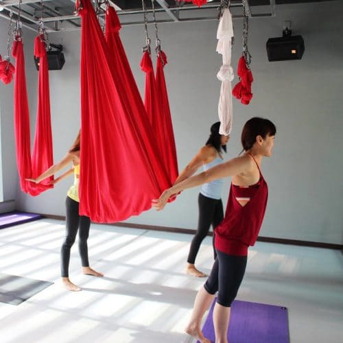 Bodywize Yoga Anti-gravity class