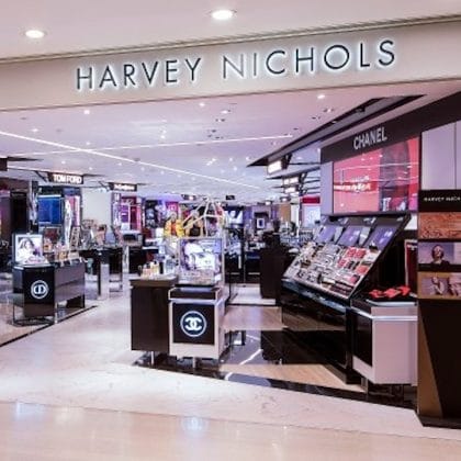 harvey nichols store front
