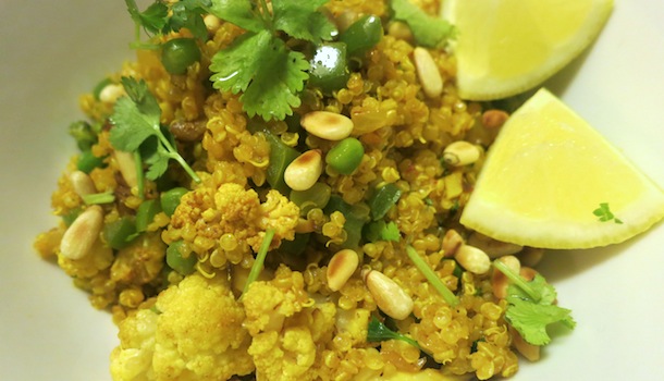 something fresh hk curried quinoa