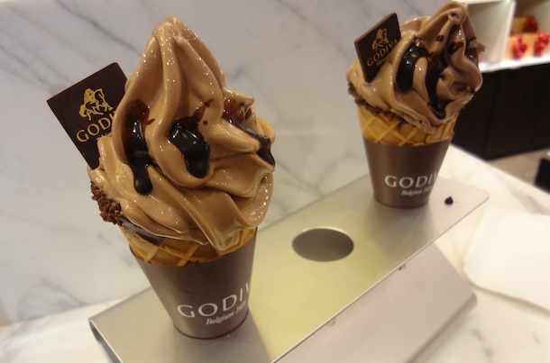 godiva's ice-cream hong kong