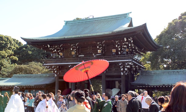 Meiji shrine tokyo