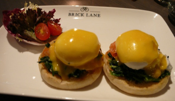 brick lane hong kong eggs benedict