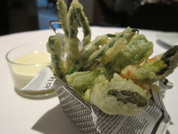 the principal hong kong brunch vegetable tempura