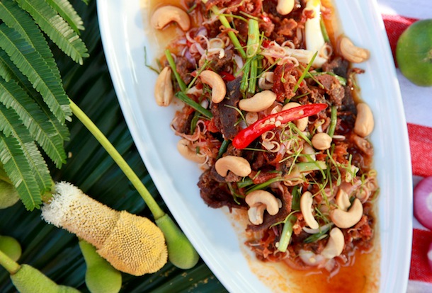 263_ Crispy duck with Thai coconut-chili dressing