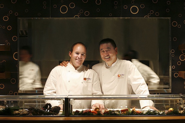 chef nobu with HK exec chef