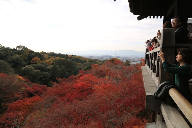 kiyomizu dera view