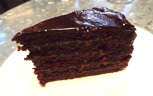 linguini fini chocolate cake