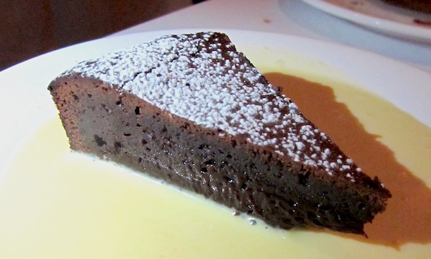 L'Entrecote, chocolate cake