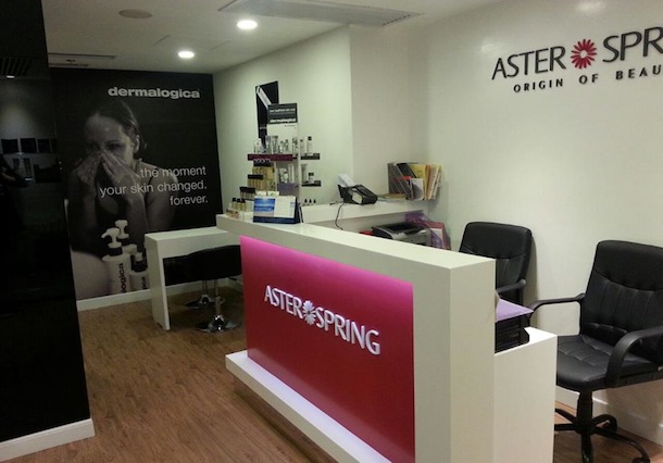 aster spring facial sassy reception