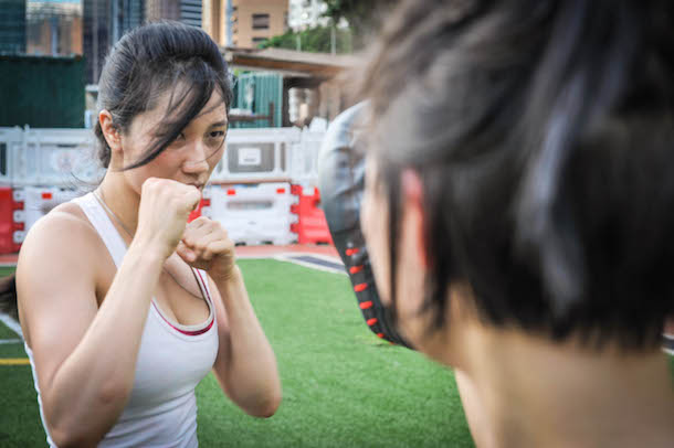 Taekwondo in Hong Kong - punch