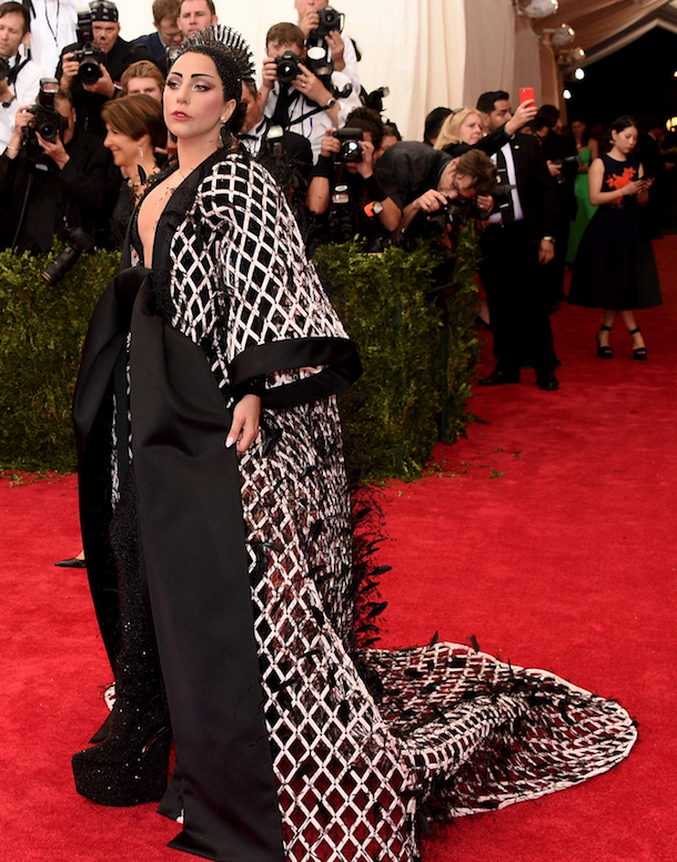 met gala 2015 fashion - lady gaga