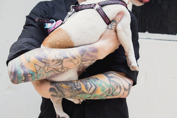 man of the month rob kelly blackout tattoo dog and tattoos