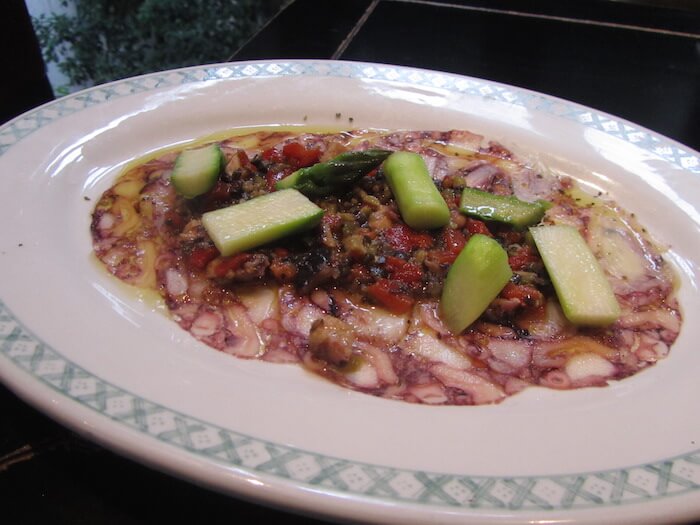 Alchemy - Octopus Carpaccio