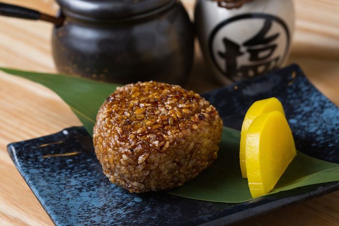 Grilled Onigiri at Jan Jan Kushikatsu Hong Kong