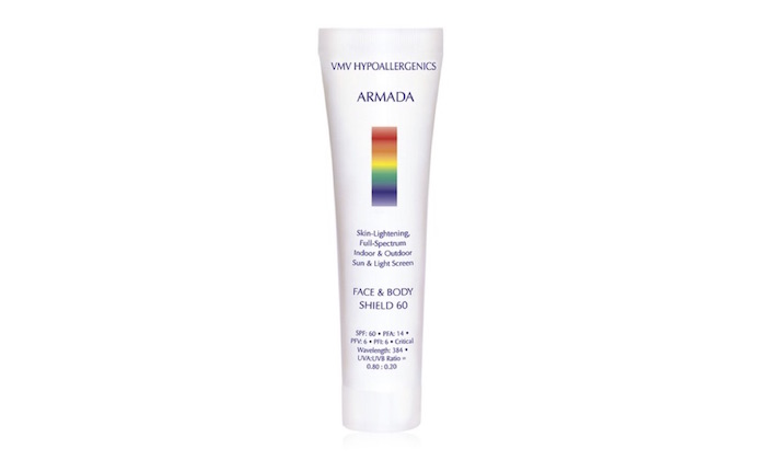 Sunscreen from VMV Hypoallergenics Armada is important to protect your skin