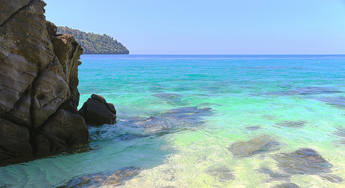 a beach in phuket