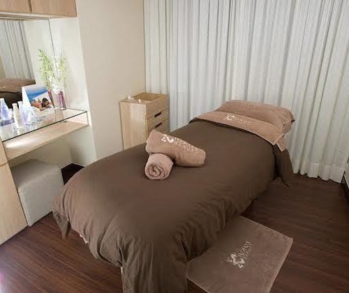 treatment room at luxus beauty