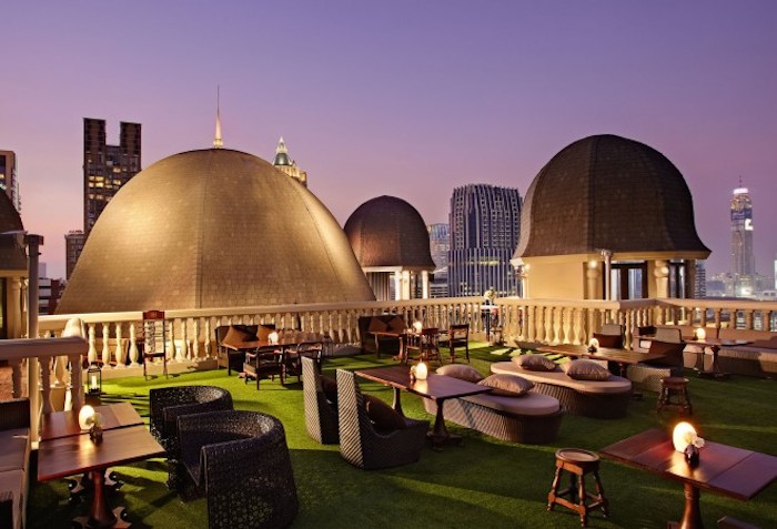 rooftop bar at the hotel muse in bangkok thailand