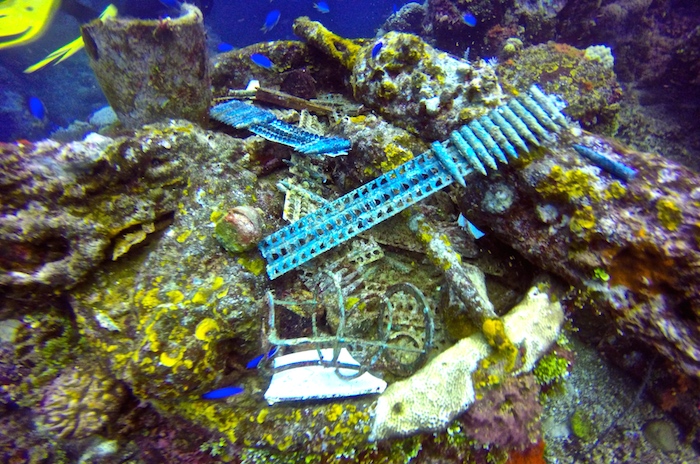 an underwater wreck