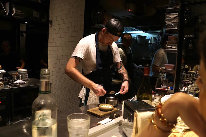 aaron gillespie chef at 22 ships