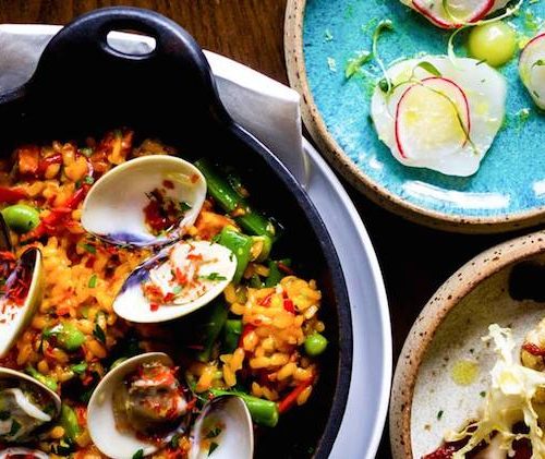 a tapas selection from ham & sherry hong kong