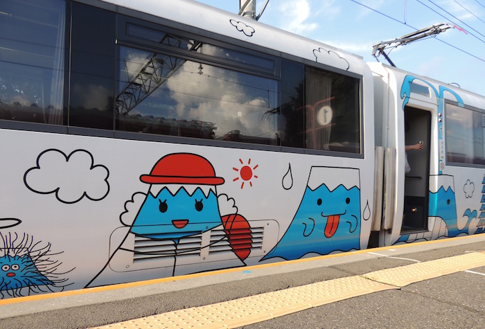 a train in japan