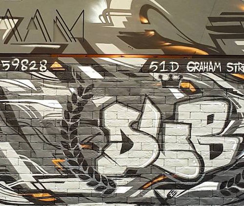 graffiti wall DUB hong kong