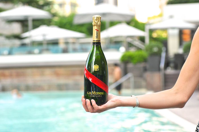 g.h.mumm champagne and the conrad