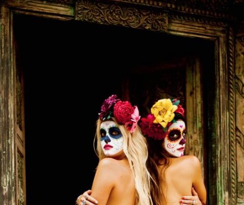 sugar skulls costume