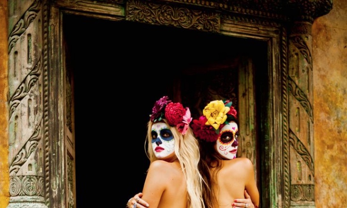 sugar skulls costume