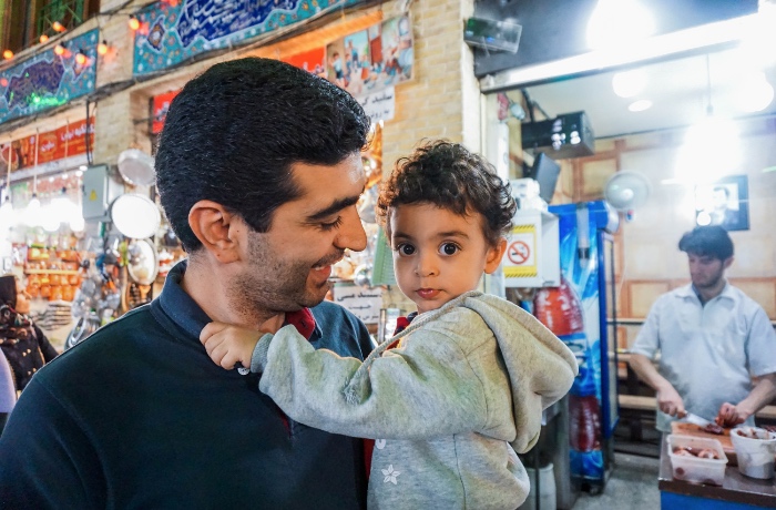 child in iran