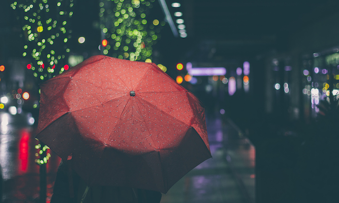 red umbrella