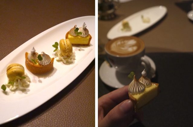 petit fours at the continental