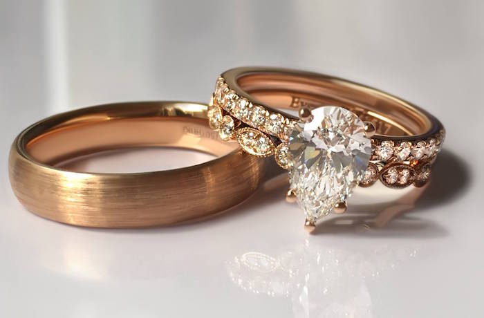 wedding ring set from haywards