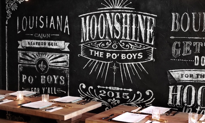 moonshine and the po'boys blackboard