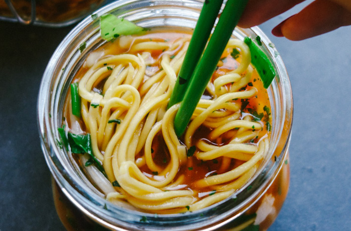 homemade pot noodle