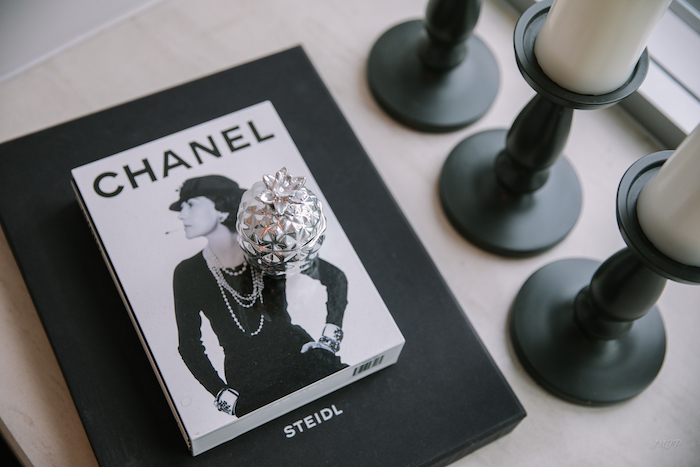 candles and chanel book