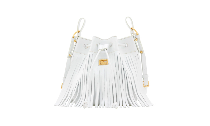 Dooney & Burke White Leather Handbag