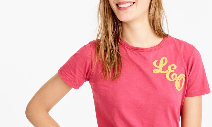 jcrew zodiac tshirt