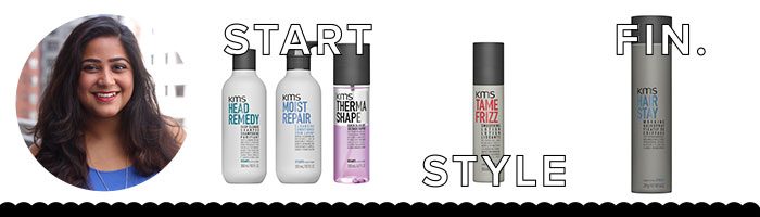 KMS hair products Surmayee