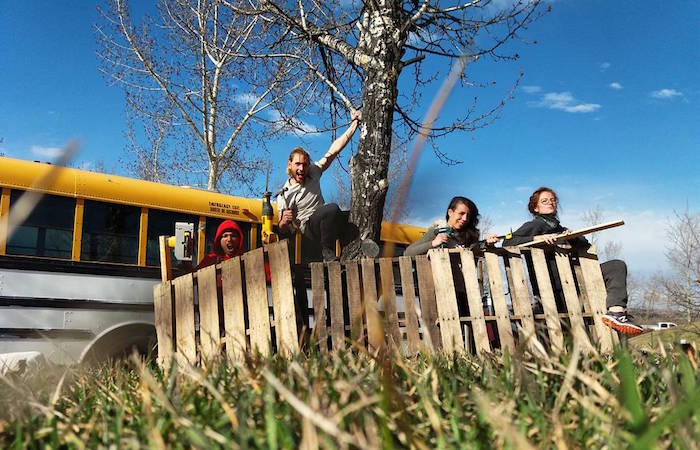 Four Hong Kong Friends are Traveling the World in Their Converted School Bus