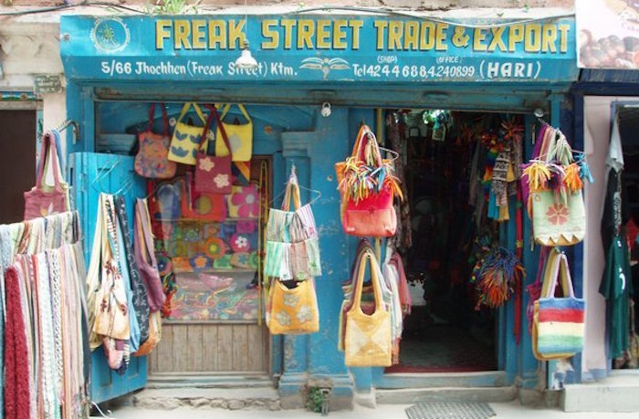 Freak Street Kathmandu Nepal