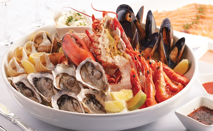 Watermark seafood platter