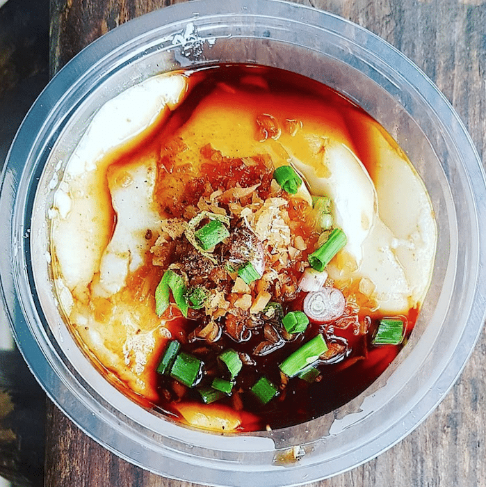 Street Breakfast Noodles in Chengdu China 