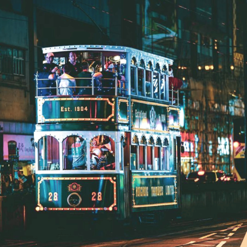 Birthday Party Ideas: Hong Kong Tramways
