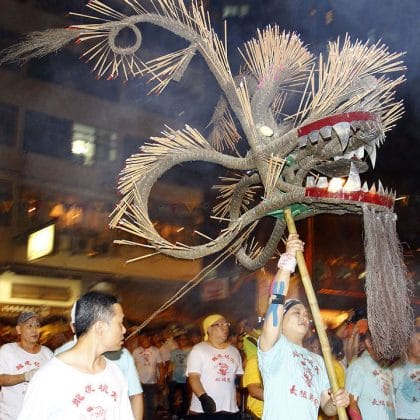 september events Tai Hang Fire Dragon Dance Parades