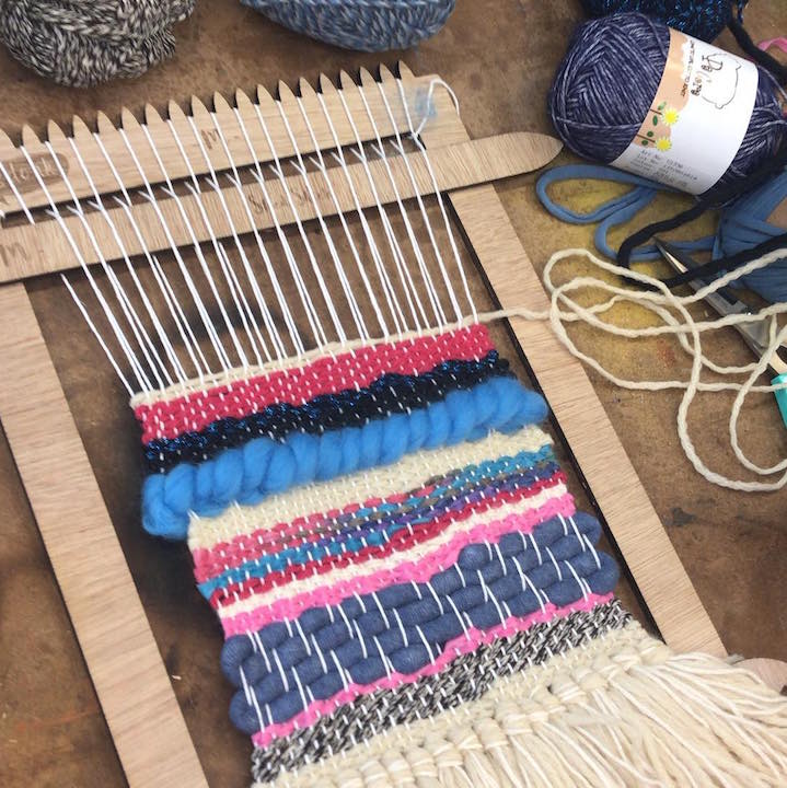 Sewing, Embroidery and Weaving classes