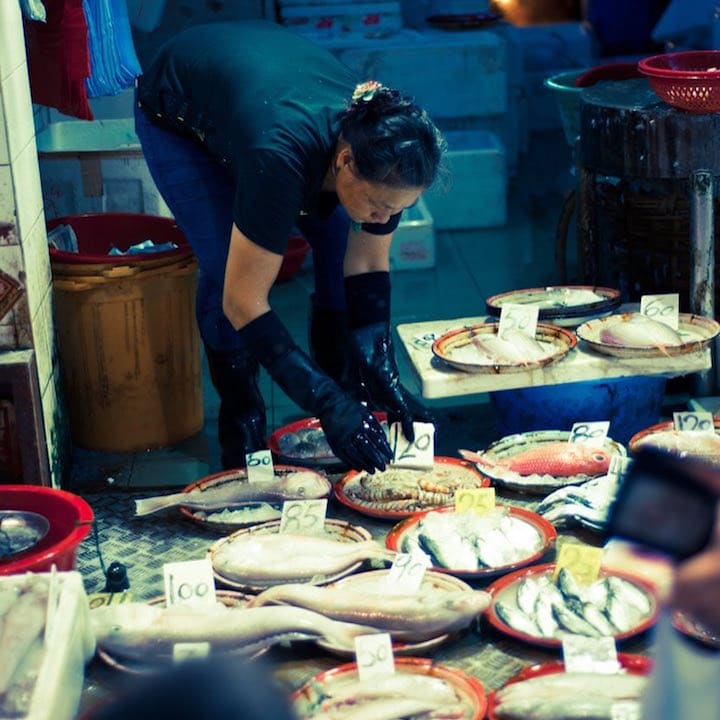 wet market seafood