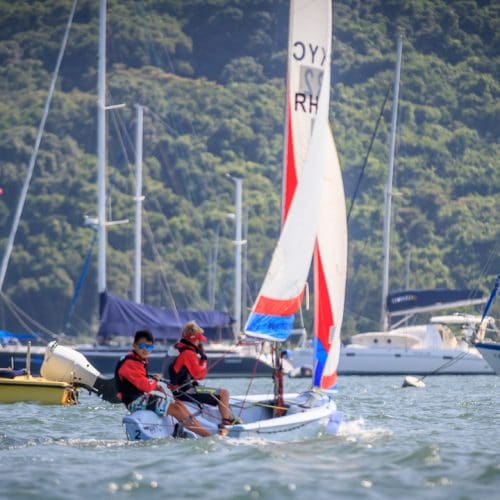 The Hebe Haven Yacht Club: 24 Hour Charity Dinghy Race 2018