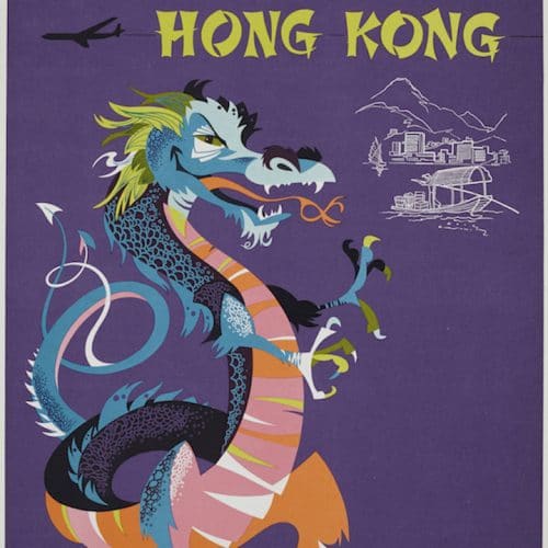 Bernard Quaritch Hong Kong poster sold at China in Print 2017